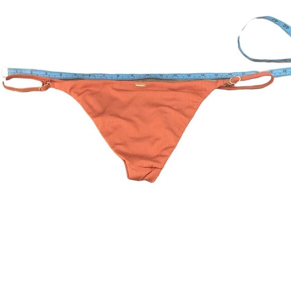 VICTORIA'S SECRET Bikini Bottom Women's Size Medium Apricot Swimsuit Summer - Picture 3 of 12